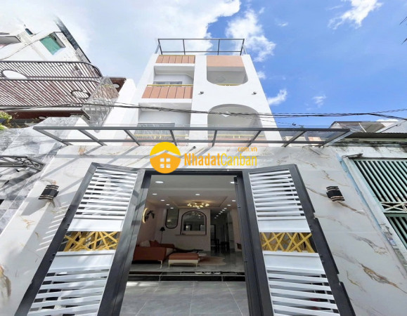 Bán xe hxh lý thuyết, dương văn dương, tân quý, tân phú, 76m2, 4 tầng, mới cong, giá rẻ