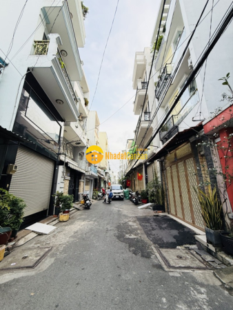 Hẻm ô tô thông, khuông việt, phú trung, tân phú, 4 tầng, 87.0m2, 11.6 tỷ