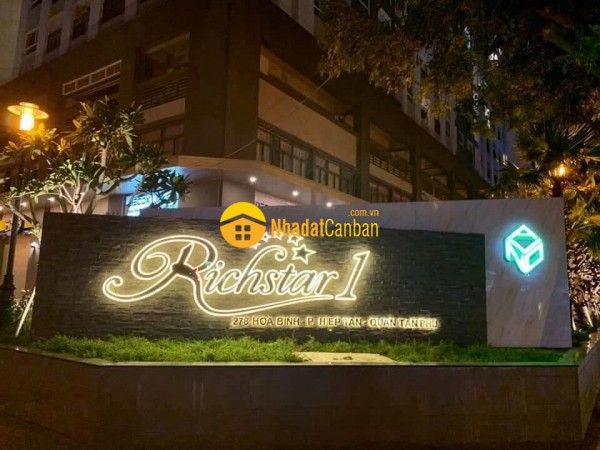 Bán căn hộ richstar, dt 53m2, 2pn, full nt, giá chỉ 3.4 tỷ, lh 0902541503