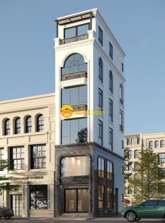 Bán toà văn phòng 8 tầng xây mới mặt phố hoàng văn thái dt 48.7m2, mt 4.5m. vị trí lô góc. giá 32 tỷ