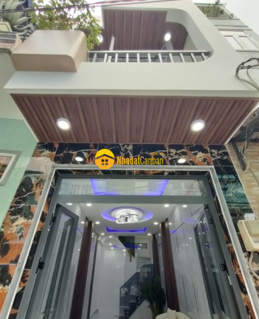 Nhà mới, hẻm ô tô, bùi tư toàn, an lạc, bình tân, 2 tầng, 34.0m2, 4.38 tỷ.